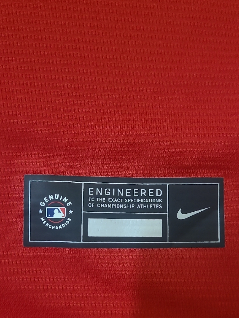 Nike Red‎ Boston 'RED SOX' Button-Front Baseball Jersey - Picture 5 of 16